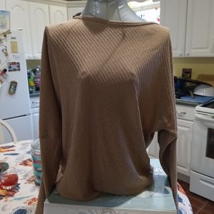 Womens off shoulder sweater
